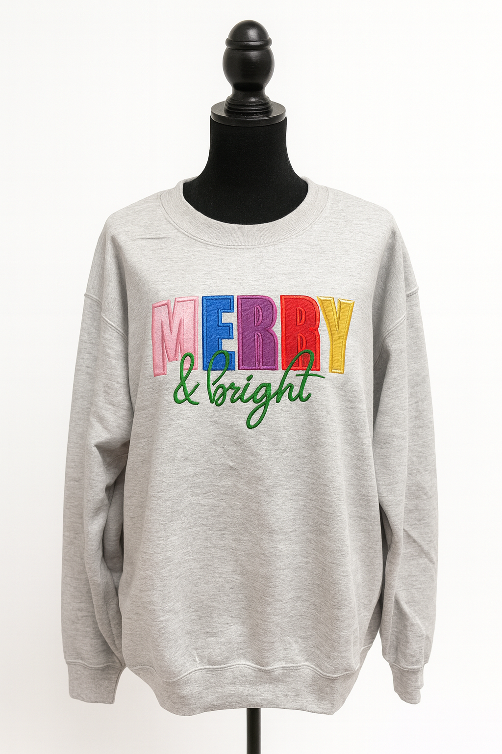 Merry and Bright Embroidered