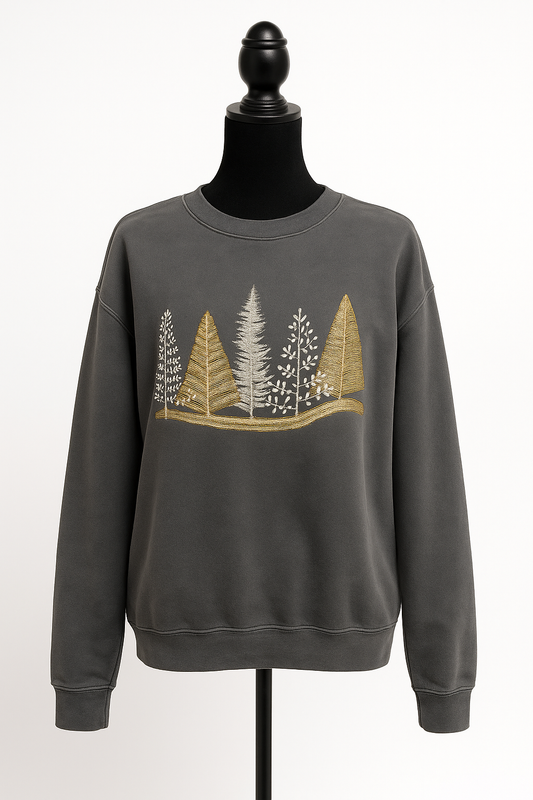 Shimmering Trees Sweatshirt